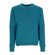 Heart Back Petrol Blue Sweater