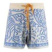 Merino Cashmere Strikkede Shorts