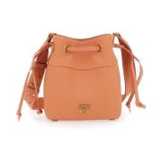 Orange Mini Bucket Taske Love Birds