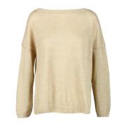 Linned Bomuld Sweater Garenna Stil