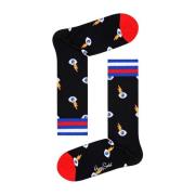 Lyn Print Crew Socks