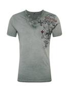 Key Largo Bluser & t-shirts  grå / sort