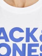 Jack & Jones Junior Shirts  blå / natblå / hvid