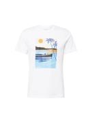 WESTMARK LONDON Bluser & t-shirts 'View Boat'  lyseblå / curry / sort / hvid