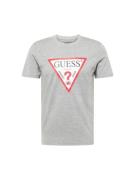 GUESS Bluser & t-shirts  grå-meleret / rød / offwhite