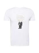 Karl Lagerfeld Bluser & t-shirts  nude / sort / sølv / hvid