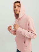 JACK & JONES Sweatshirt 'JPRBLUArchie'  pink / hvid