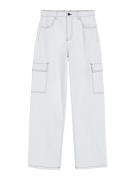 Bershka Cargojeans  offwhite