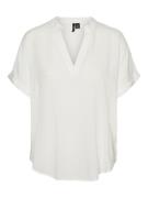 VERO MODA Bluse 'VMBeauty'  hvid