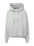 Nike Sportswear Sweatshirt 'PHOENIX FLEECE'  grå-meleret / hvid