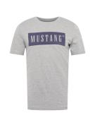 MUSTANG Bluser & t-shirts 'Alex'  navy / grå-meleret