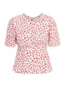 Dorothy Perkins Petite Bluse 'Ditsy'  blandingsfarvet / hvid