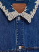 Pull&Bear Overgangsjakke  beige / blue denim