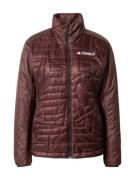 ADIDAS TERREX Udendørsjakke 'Xperior Varilite Primaloft'  rustbrun / hvid