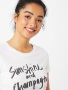 EINSTEIN & NEWTON Shirts 'Sunshine'  sort / hvid