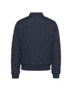 Urban Classics Overgangsjakke 'Diamond Quilt'  navy