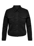 ONLY Carmakoma Overgangsjakke 'Wespa'  black denim