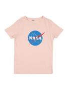 Mister Tee Shirts 'Nasa Insignia'  mørkeblå / lyserød / rød / hvid