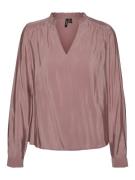 VERO MODA Bluse 'Bell'  gammelrosa