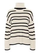 VERO MODA Pullover 'VMSaba'  beige / sort