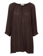 Kaffe Bluse 'Amber'  choko