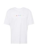 EDWIN Bluser & t-shirts 'Katakana Embroidery'  gul / lilla / hummer / hvid