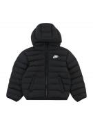 Nike Sportswear Vinterjakke  sort / hvid