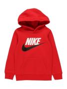 Nike Sportswear Sweatshirt  rød / sort / hvid