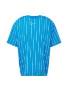 Karl Kani Bluser & t-shirts 'Pinstripe'  blå / hvid