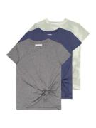 Abercrombie & Fitch Bluser & t-shirts  marin / grå-meleret / pastelgrøn