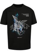 MJ Gonzales Bluser & t-shirts 'Saint V.1'  blå / grå / sort / hvid