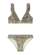 Shiwi Bikini 'BELLA'  oliven / hvid