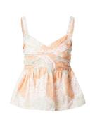 Dorothy Perkins Overdel  pastelgrøn / orange / hvid