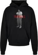 MT Upscale Sweatshirt 'Biggie Smalls Concrete'  grå / rød / sort