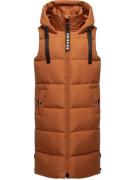 NAVAHOO Vest  cognac / sort / hvid