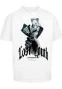 Lost Youth Bluser & t-shirts  grå / lysegrå / sort / hvid