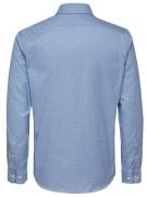 SELECTED HOMME Skjorte 'Mark'  blå / hvid