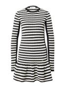 Sonia Rykiel Strikkjole  sort / hvid