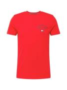 TOMMY HILFIGER Bluser & t-shirts 'Varsity'  navy / rød / hvid