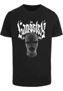 Mister Tee Bluser & t-shirts 'The Gangster In Me Tee'  sort / hvid