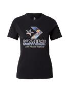 CONVERSE Shirts  lyseblå / lysviolet / lyseorange / sort