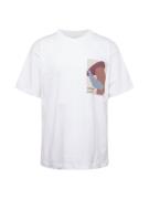 NORSE PROJECTS Bluser & t-shirts 'Simon'  beige / røgblå / burgunder / hvid