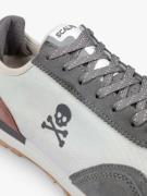 Scalpers Sneaker low 'Prax'  brun / mørkebrun / hvid