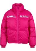 Karl Kani Overgangsjakke  neonpink / hvid