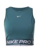 NIKE Sportsoverdel 'Pro'  gran / sort / hvid