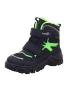 SUPERFIT Boots 'Snow Max'  natblå / sølvgrå / lysegrøn