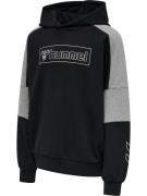 Hummel Sweatshirt 'Boxline'  grå-meleret / sort / hvid