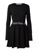 Calvin Klein Jeans Kjole  sort / hvid