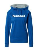 Hummel Sportsweatshirt  blå / hvid