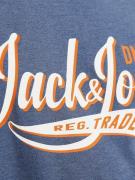 JACK & JONES Bluser & t-shirts  marin / lyseorange / hvid